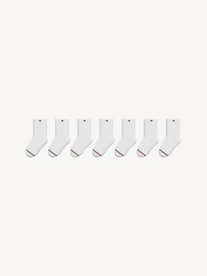 Babies' Sock 7-Pack, Classic White