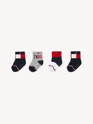 Ligner Hukommelse koloni Babies' Sock 4-Pack | Tommy Hilfiger