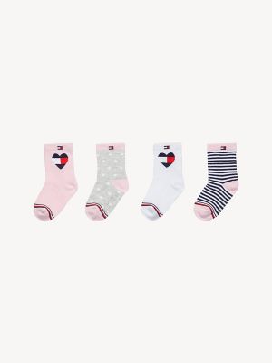 TH Baby Sock 4PK | Tommy Hilfiger