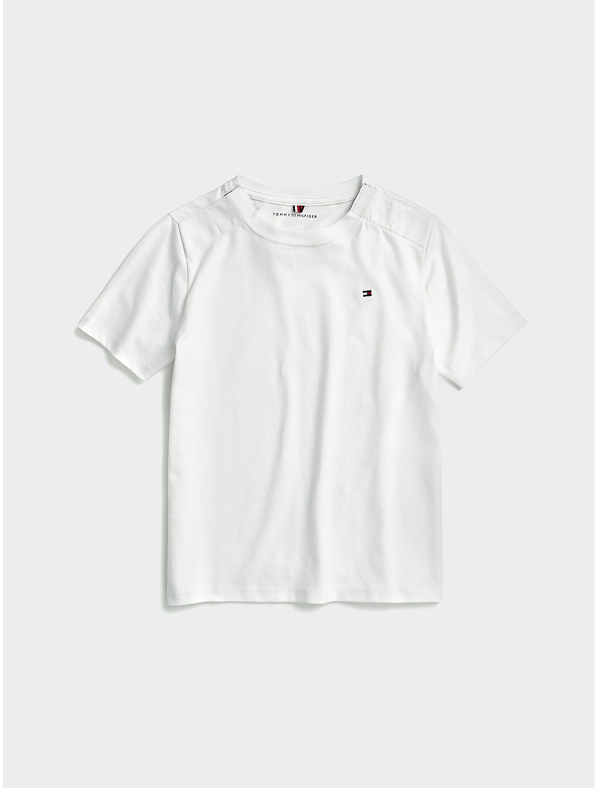 Tommy Hilfiger Boys' Classic T-Shirt - White - S