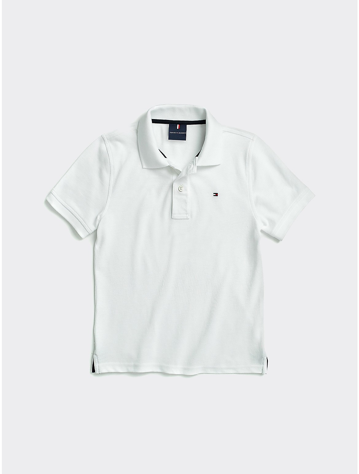 Tommy Hilfiger Boys' Classic Polo - White - XS