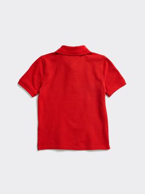 Kids' Classic Polo, Apple Red