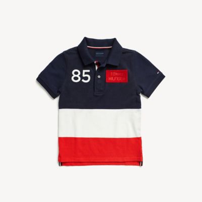 tommy hilfiger colorblock polo