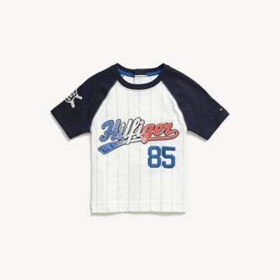 tommy hilfiger baseball jersey