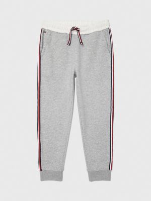 grey joggers tommy hilfiger