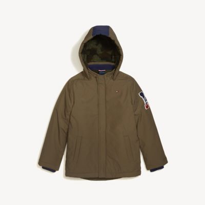 tommy hilfiger hooded parka jacket