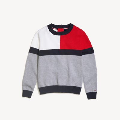 tommy hilfiger icon sweatshirt grey