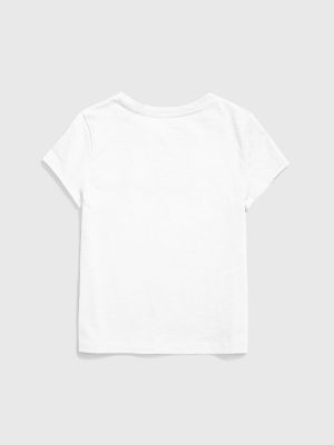 Kids' Icon Stripe T-Shirt, Classic White
