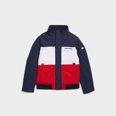 tommy hilfiger red yacht jacket