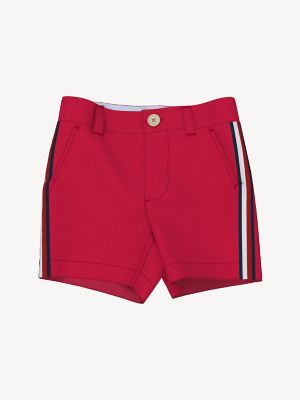 tommy hilfiger shorts red