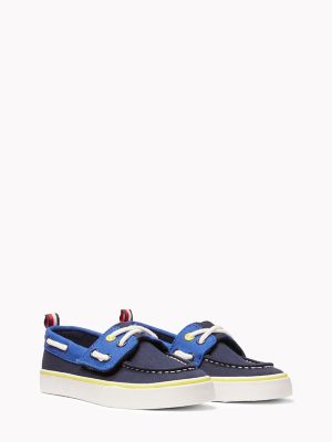 tommy hilfiger boys boat shoes