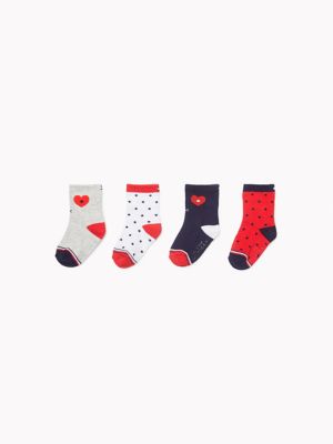 TH Baby Sock 4PK | Tommy Hilfiger