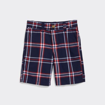 tommy hilfiger plaid shorts