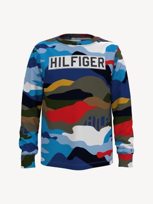 TH Kids Camo Long Sleeve T-Shirt 