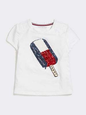 Tommy Sequin Ice Cream T-Shirt | Tommy 