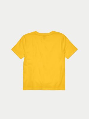 Kids' Solid T-Shirt, Golden Rod