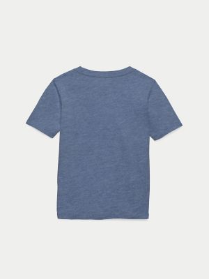 Kids' Solid T-Shirt, Chambray Blue Heather 