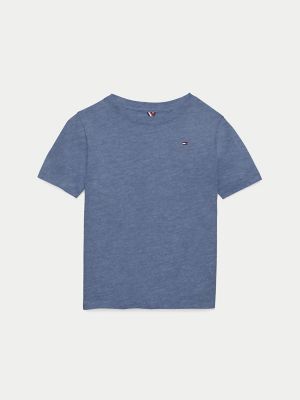 Kids' Solid T-Shirt, Chambray Blue Heather 