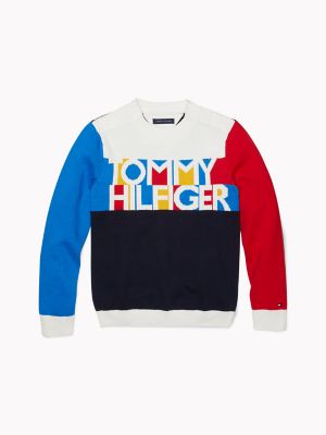 Colorblock Logo Sweater | Tommy Hilfiger