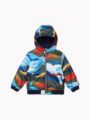 tommy hilfiger reversible hooded jacket