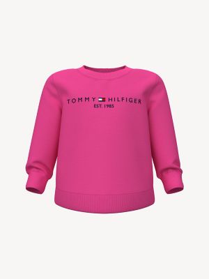 Tommy hilfiger hotsell sweatshirt pink