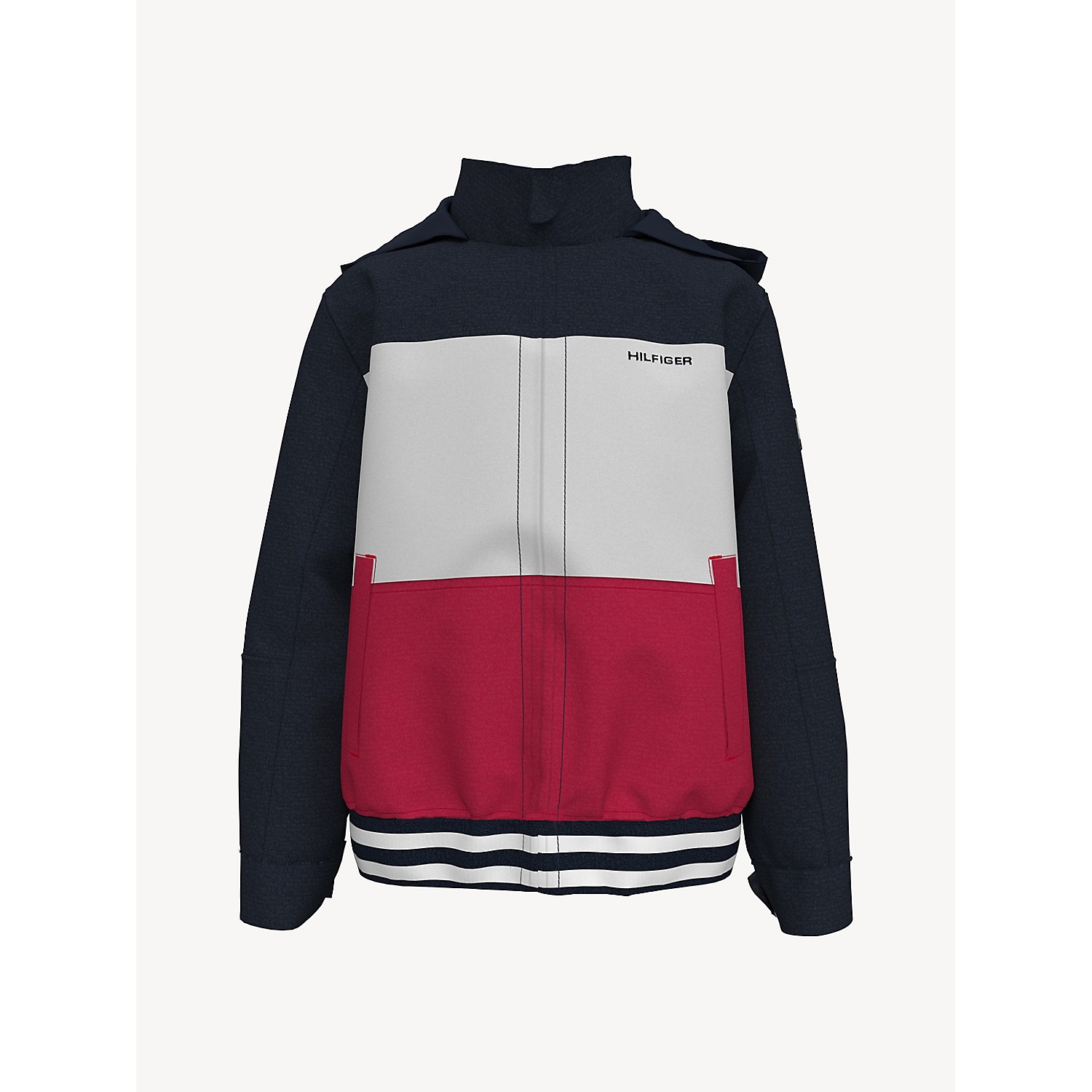 TOMMY HILFIGER Kids Colorblock Yachting Jacket