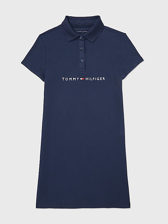 Kinderdag Afstudeeralbum Hedendaags Kids' Classic Polo Dress | Tommy Hilfiger
