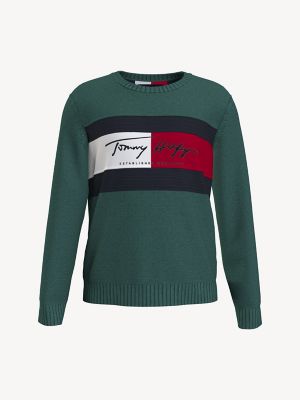 tommy hilfiger flag sweater