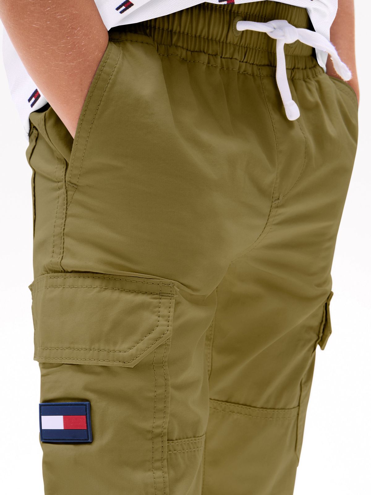 Kids' Stretch Cargo Jogger Pant — Wild Olive
