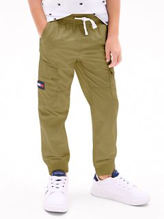Kids' Stretch Cargo Jogger Pant — Wild Olive 1