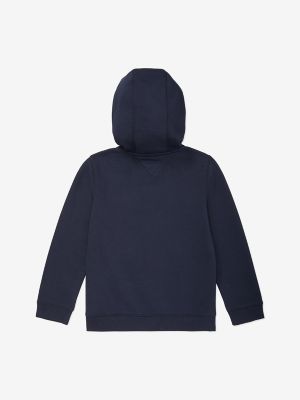 Kids' Flag Hoodie, Sky Captain-Pt
