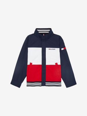 Kids' Flag Regatta Jacket, Navy Blazer
