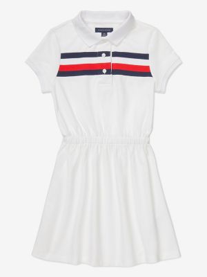 Kids Icon Stripe Polo Dress