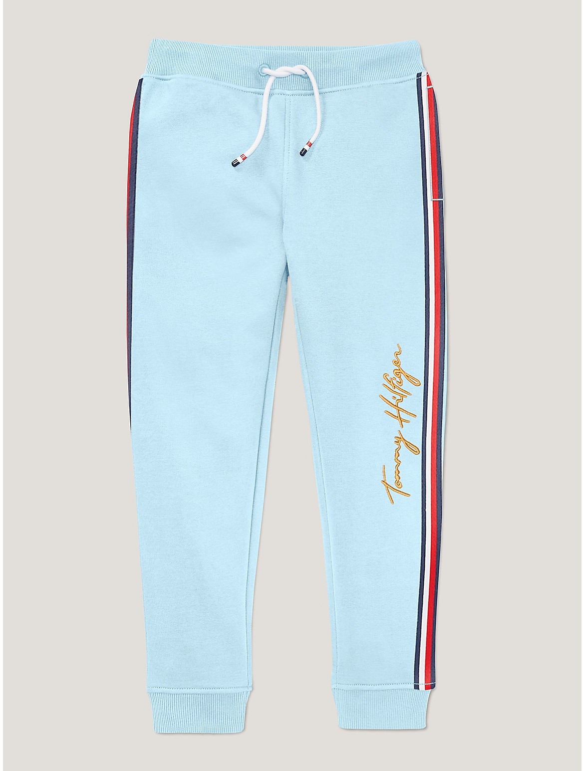 Tommy Hilfiger Boys' Kids' Embroidered Signature Jogger - Blue - S