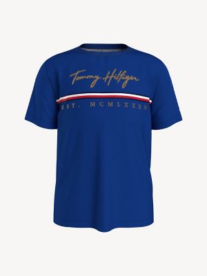 Tommy hilfiger signature tee hot sale