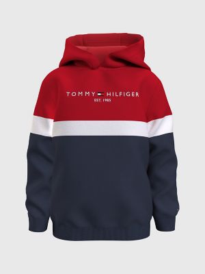 materiale Vi ses miljøforkæmper Kids' Tommy Logo Colorblock Hoodie | Tommy Hilfiger