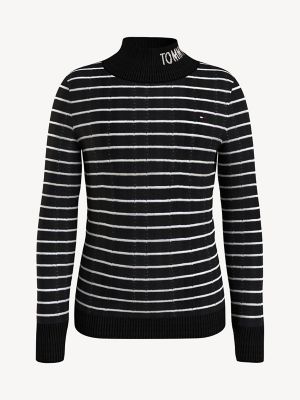 Tommy hilfiger striped outlet turtleneck