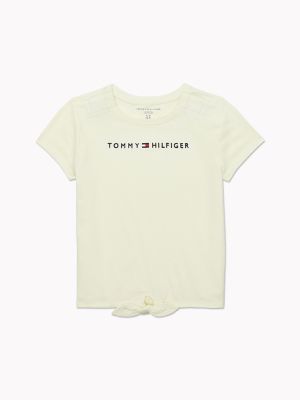 white tommy hilfiger t shirt