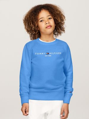 Tommy icons sweatshirt cheap met geborduurd schild