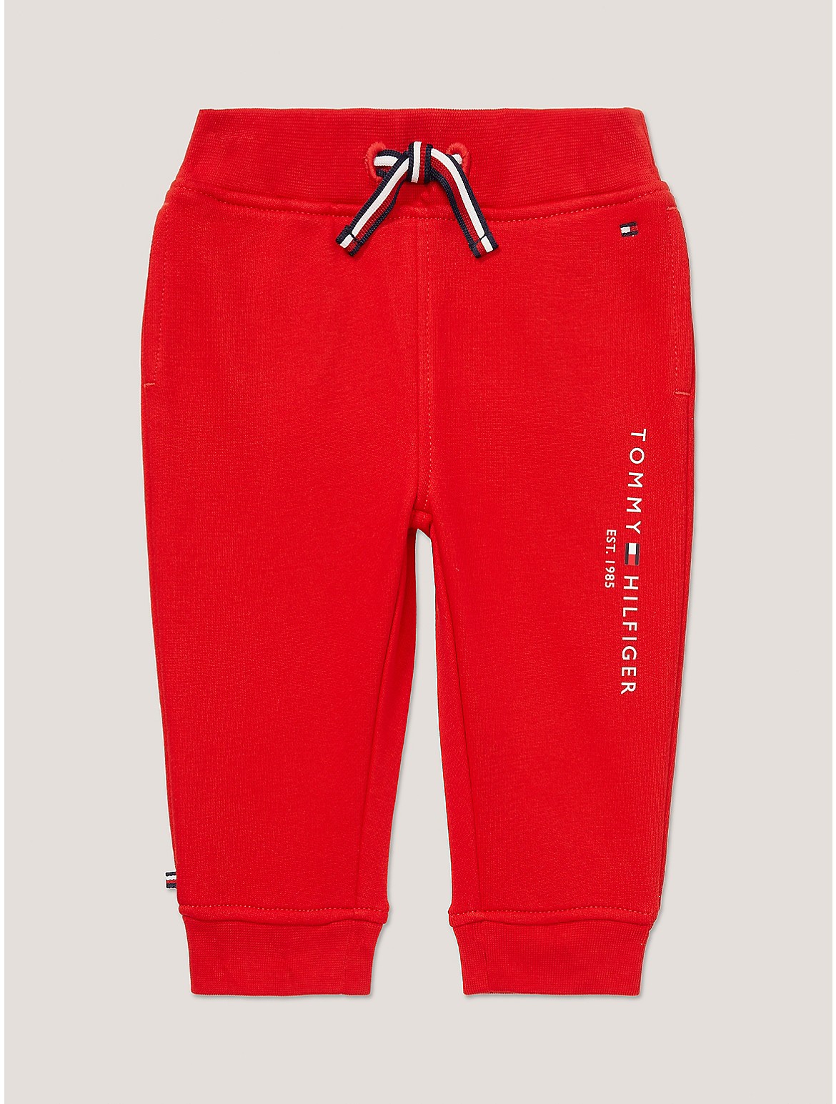 Tommy Hilfiger Boys' Babies' Tommy Logo Sweatpant - Red - 6-9M