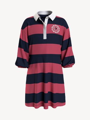 Rugby stripe hot sale dress