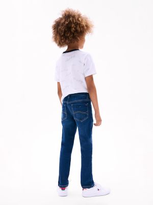 Kids' Slim Fit Stretch Jean | Tommy Hilfiger