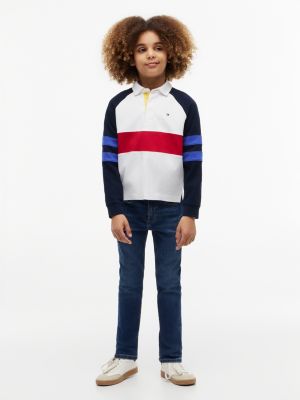 Детские джинсы Tommy Hilfiger Kids' Slim Fit Stretch Jean — фото 2