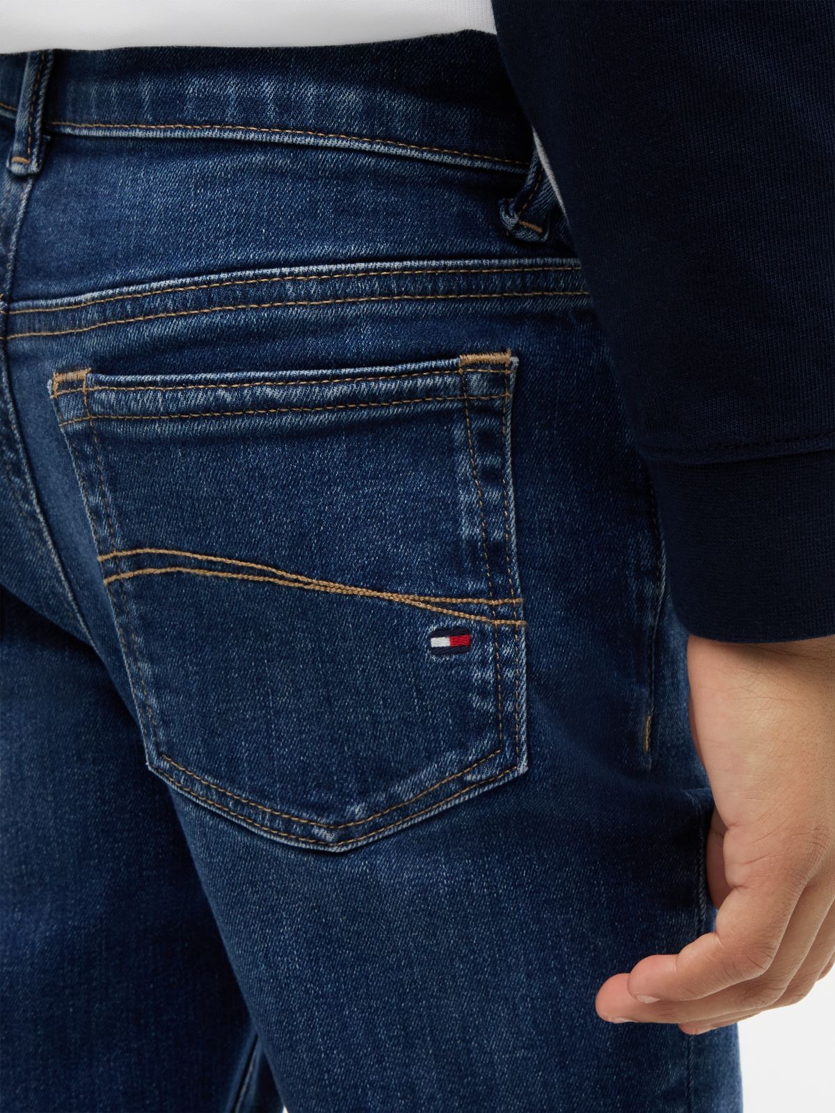 Kids' Slim Fit Stretch Jean — Dark Wash