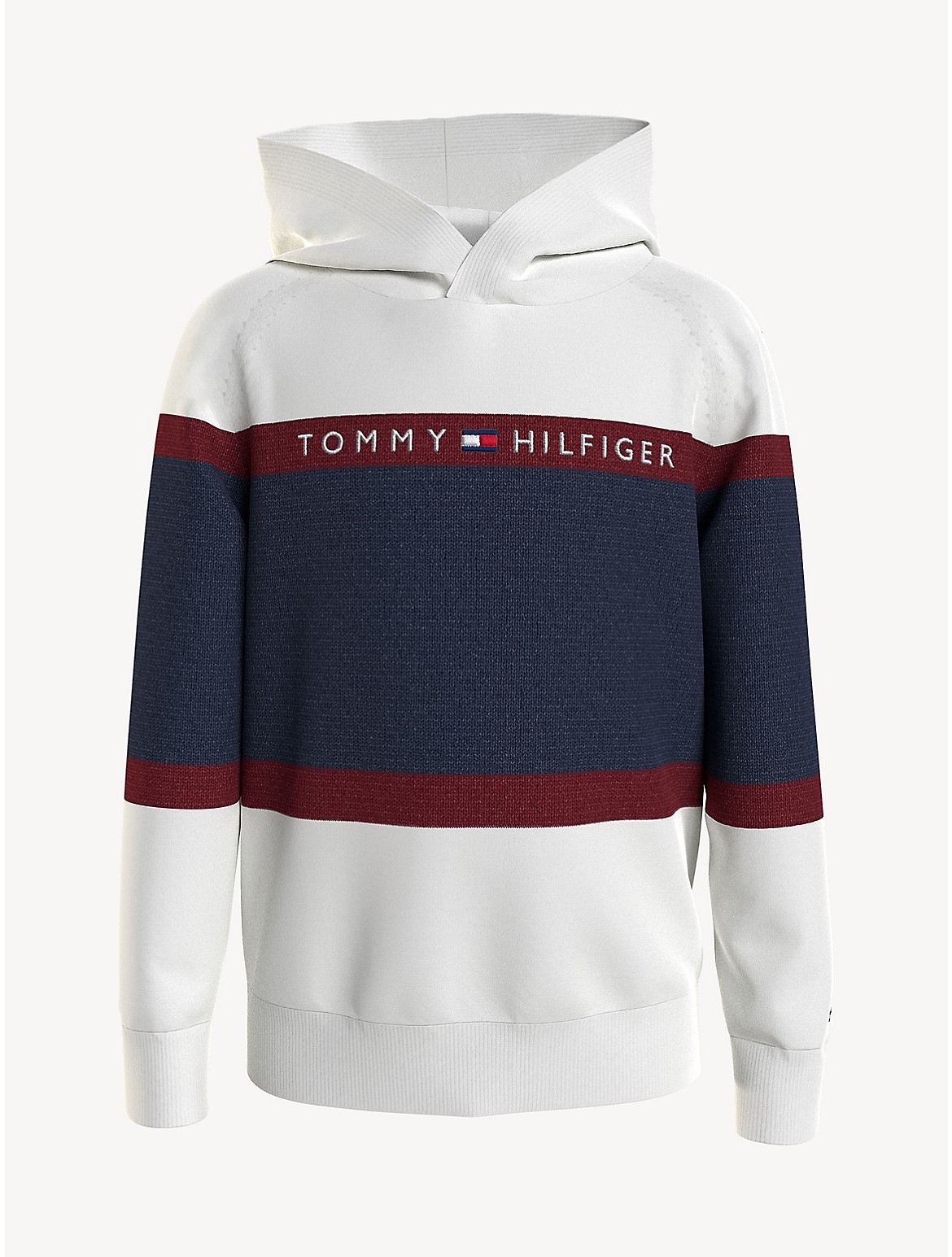 Tommy Hilfiger Boys' Kids' Colorblock Hooded Sweater - Multi - XXS