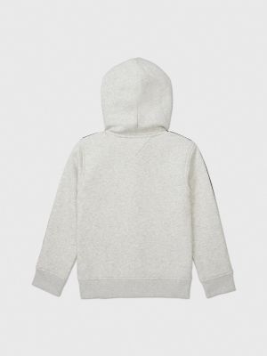 Kids' Glow In The Dark Hoodie, Light Grey Heather