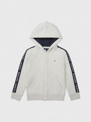 Dark grey tommy hilfiger clearance hoodie