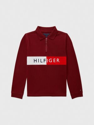 Tommy hilfiger long sleeve polo cheap shirt