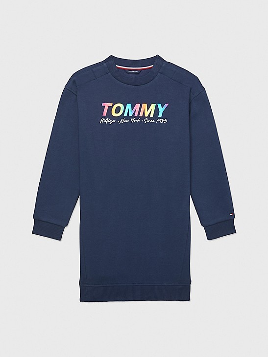 Gevaar Gemakkelijk Uitroepteken Tommy Shine Sweatshirt Dress | Tommy Hilfiger