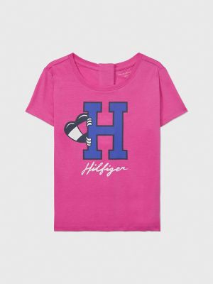 TOMMY HILFIGER t-shirt Pink for girls